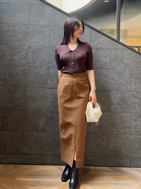 RUNA ONISHIさん(レディース・163cm)の秋コーディネート