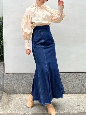 RUNA ONISHIさん（レディース・163cm）の春コーディネート