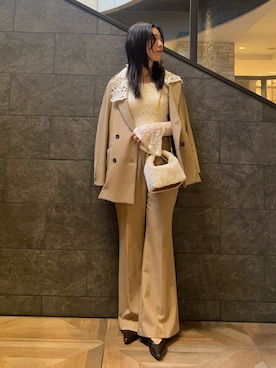 RUNA ONISHIさん（レディース・163cm）の秋コーディネート