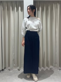 柳橋唯コラボ】Iラインシルエットスカート｜ラグナムーン（LAGUNAMOON