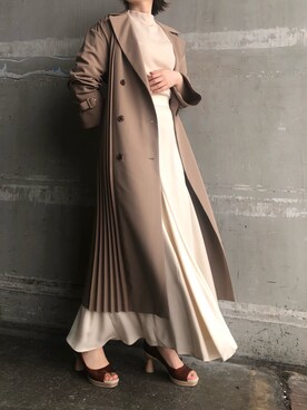 RUNA ONISHIさん（レディース・163cm）の春コーディネート