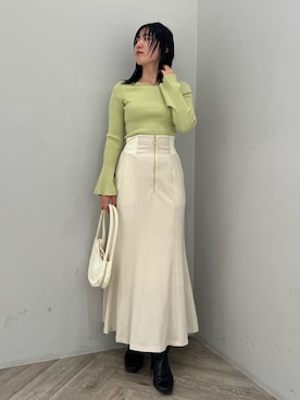 RUNA ONISHIさん（レディース・163cm）の冬コーディネート