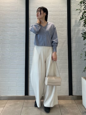 RUNA ONISHIさん(レディース・163cm)の冬コーディネート