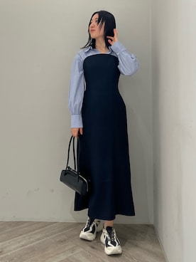 RUNA ONISHIさん（レディース・163cm）の冬コーディネート