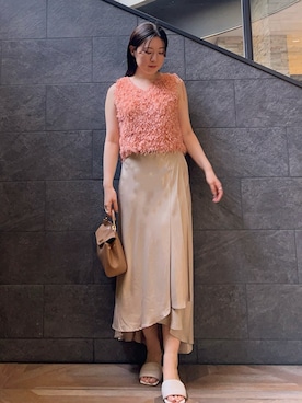 RUNA ONISHIさん（レディース・163cm）の夏コーディネート