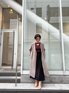 RUNA ONISHIさん（レディース・163cm）の秋コーディネート