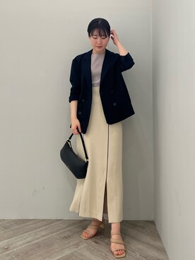 RUNA ONISHIさん(レディース・163cm)の春コーディネート