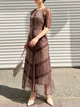 RUNA ONISHIさん（レディース・163cm）の春コーディネート