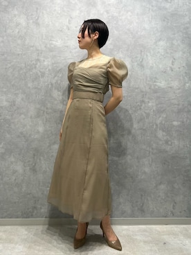 RUNA ONISHIさん（レディース・163cm）の秋コーディネート