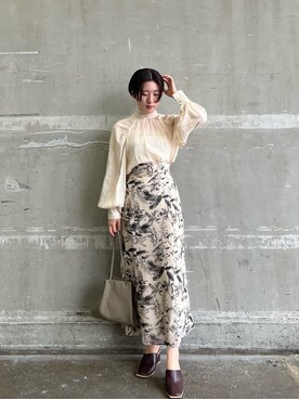 RUNA ONISHIさん（レディース・163cm）の夏コーディネート