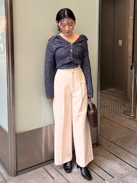 RUNA ONISHIさん(レディース・163cm)の冬コーディネート