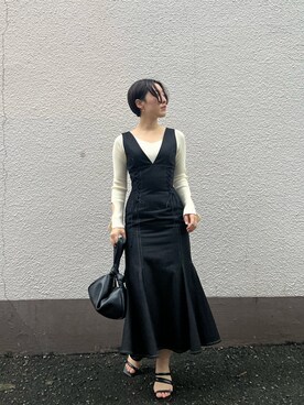 RUNA ONISHIさん（レディース・163cm）の秋コーディネート