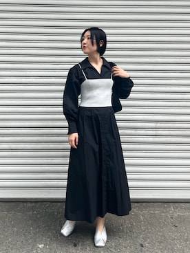 RUNA ONISHIさん（レディース・163cm）の冬コーディネート