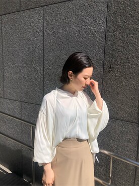 RUNA ONISHIさん（レディース・163cm）の春コーディネート