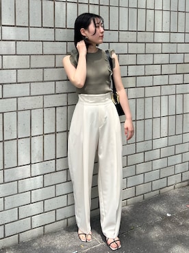 RUNA ONISHIさん（レディース・163cm）の春コーディネート