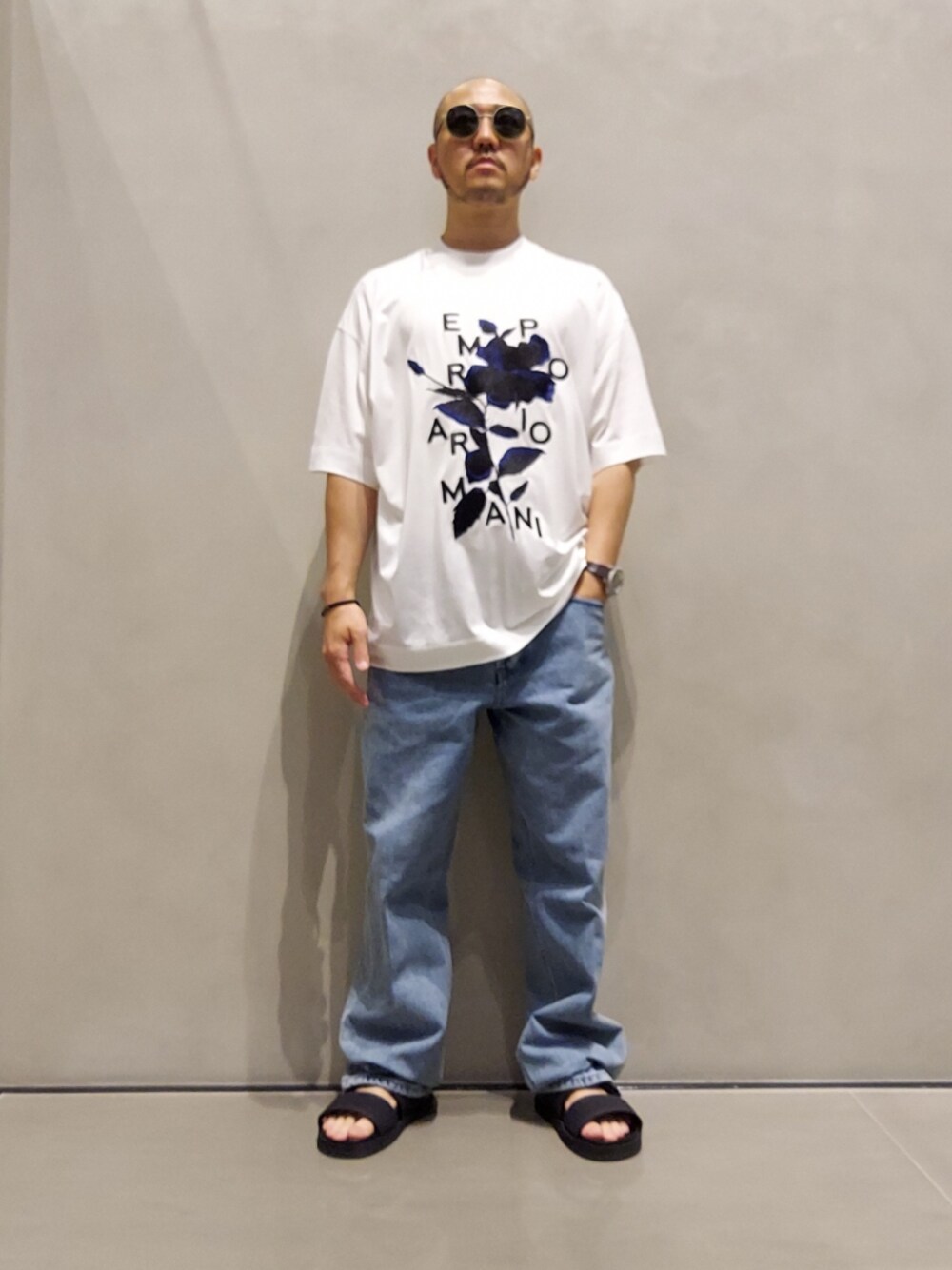 エンポリオアルマーニジュニア Tシャツ EMPORIO ARMANI エンポリオアルマーニ メンズ Tシャツ フロント