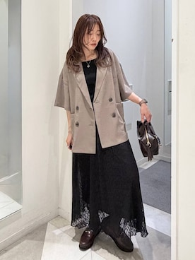 「GLOBAL WORK（グローバルワーク）のアイテム（シューズ）」を使った、★しーちゃん★さん（レディース・156cm）の春コーディネート