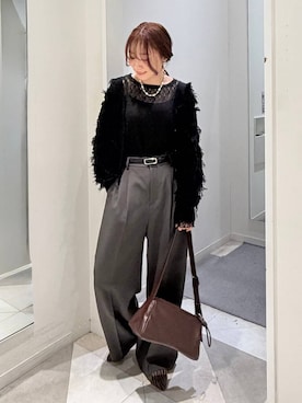 「GLOBAL WORK（グローバルワーク）のアイテム（アクセサリー）」を使った、★しーちゃん★さん（レディース・156cm）の冬コーディネート