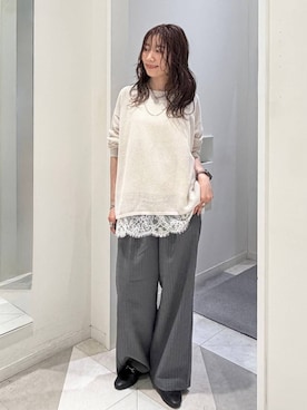 「リラックス」｜★しーちゃん★さん（レディース・156cm）の春コーディネート