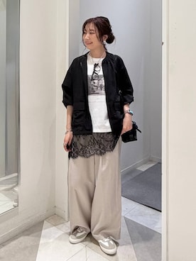 「リラックス」｜★しーちゃん★さん（レディース・156cm）の春コーディネート