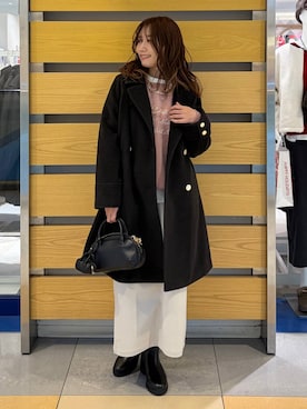 「アイテム（ハンドバッグ）」を使った、★しーちゃん★さん（レディース・156cm・40代）の冬コーディネート