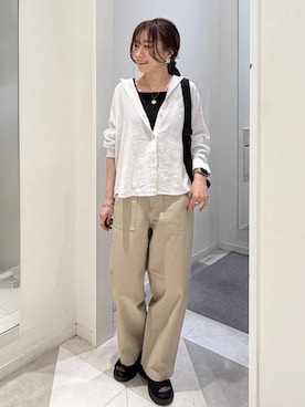 「GLOBAL WORK（グローバルワーク）のアイテム（シューズ）」を使った、★しーちゃん★さん（レディース・156cm）の春コーディネート