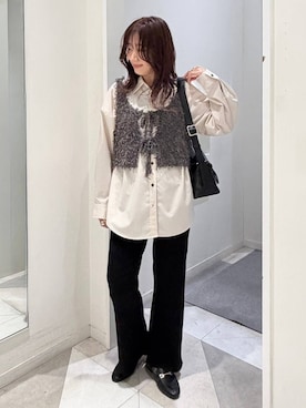 「GLOBAL WORK（グローバルワーク）のアイテム（パンツ）」を使った、★しーちゃん★さん（レディース・156cm）の春コーディネート