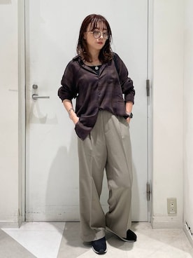 「アイテム（サングラス）」を使った、★しーちゃん★さん（レディース・156cm・40代）の秋コーディネート