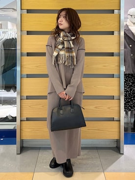 「アイテム（ワンピース）」を使った、★しーちゃん★さん（レディース・156cm・40代）の冬コーディネート