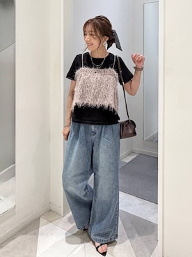 「GLOBAL WORK（グローバルワーク）のアイテム」を使った、★しーちゃん★さん（レディース・156cm）の夏コーディネート