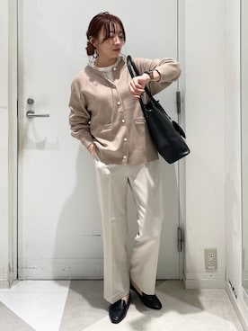 「アイテム（スラックス）」を使った、★しーちゃん★さん（レディース・156cm・40代）の秋コーディネート