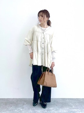 「アイテム（ローファー）」を使った、★しーちゃん★さん（レディース・156cm・40代）の夏コーディネート