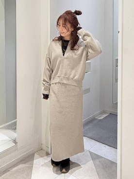 「GLOBAL WORK（グローバルワーク）のアイテム（トップス）」を使った、★しーちゃん★さん（レディース・156cm）の冬コーディネート