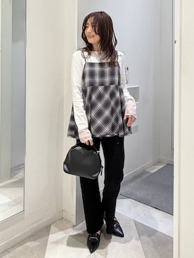 「GLOBAL WORK（グローバルワーク）のアイテム（アクセサリー）」を使った、★しーちゃん★さん（レディース・156cm）の春コーディネート