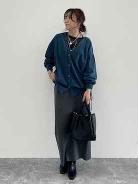 「GLOBAL WORK（グローバルワーク）のアイテム（ワンピース）」を使った、★しーちゃん★さん（レディース・156cm）の秋コーディネート