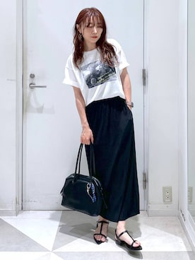 「アイテム（トップス）」を使った、★しーちゃん★さん（レディース・156cm・40代）の夏コーディネート