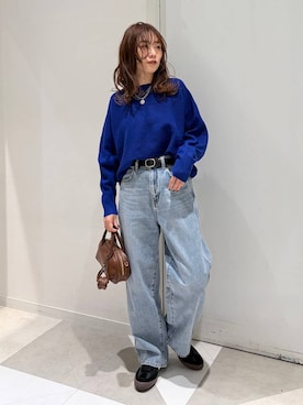 「GLOBAL WORK（グローバルワーク）のアイテム（トップス）」を使った、★しーちゃん★さん（レディース・156cm）の冬コーディネート