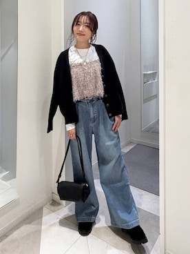 「GLOBAL WORK（グローバルワーク）のアイテム（トップス）」を使った、★しーちゃん★さん（レディース・156cm）の秋コーディネート
