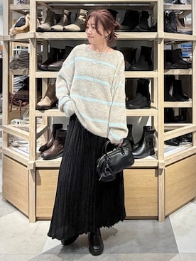 「アイテム（ハンドバッグ）」を使った、★しーちゃん★さん（レディース・156cm・40代）の秋コーディネート