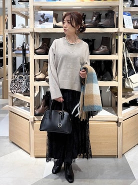 「アイテム（ワンピース）」を使った、★しーちゃん★さん（レディース・156cm・40代）の秋コーディネート