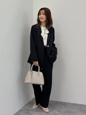 「アイテム（テーラードジャケット）」を使った、★しーちゃん★さん（レディース・156cm・40代）の冬コーディネート