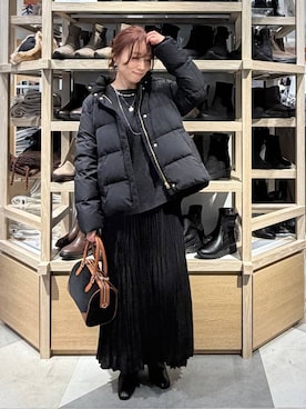 「アイテム（ボストンバッグ）」を使った、★しーちゃん★さん（レディース・156cm・40代）の秋コーディネート