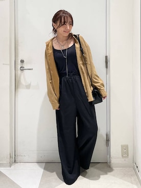 「アイテム（キャミソール）」を使った、★しーちゃん★さん（レディース・156cm・40代）の秋コーディネート