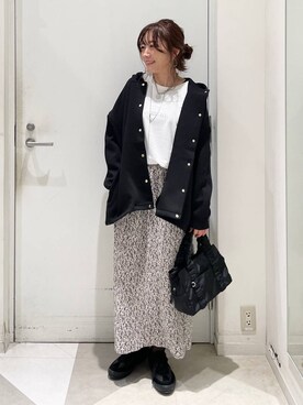 「アイテム（ブルゾン）」を使った、★しーちゃん★さん（レディース・156cm・40代）の秋コーディネート
