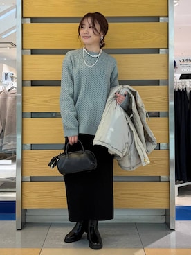 「アイテム（スカート）」を使った、★しーちゃん★さん（レディース・156cm・40代）の冬コーディネート
