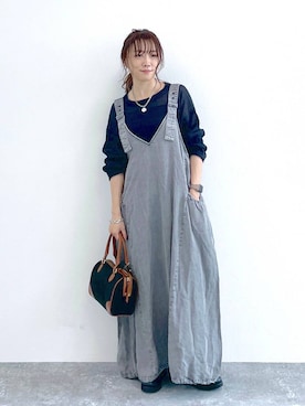 「アイテム（ニット/セーター）」を使った、★しーちゃん★さん（レディース・156cm・40代）の夏コーディネート