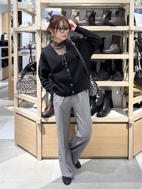 「アイテム（メガネ）」を使った、★しーちゃん★さん（レディース・156cm・40代）の秋コーディネート