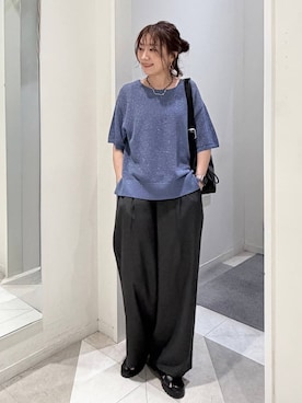 「GLOBAL WORK（グローバルワーク）のアイテム（パンツ）」を使った、★しーちゃん★さん（レディース・156cm）の春コーディネート