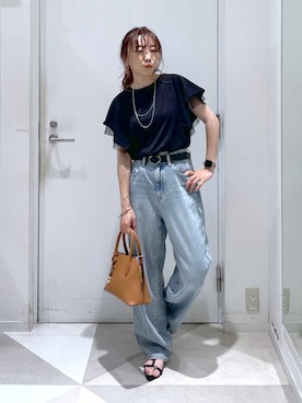 「若見え」｜★しーちゃん★さん（レディース・156cm）の夏コーディネート