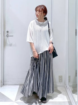「アイテム（タンクトップ）」を使った、★しーちゃん★さん（レディース・156cm・40代）の夏コーディネート